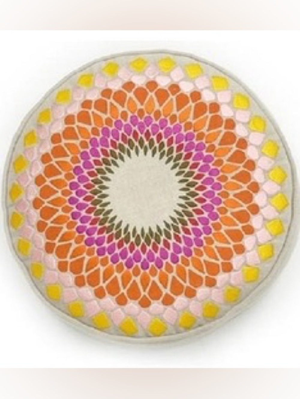 Villa by Classic Home linen embroidered bohemian down accent pillow